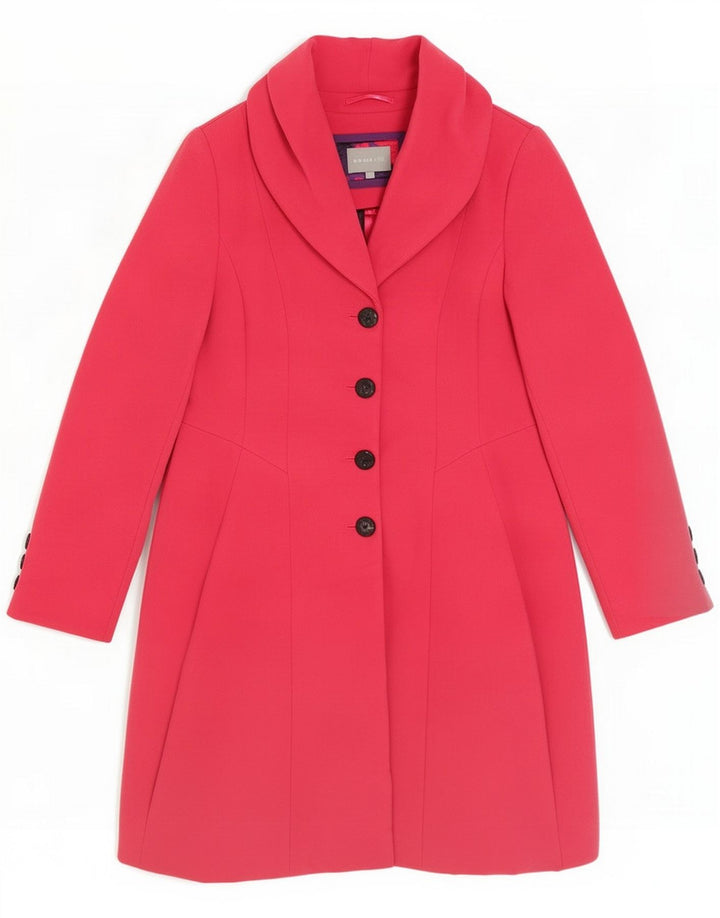 Marks & Spencer Damen Per Una Mantel UK 14 Large Rosa Polyester