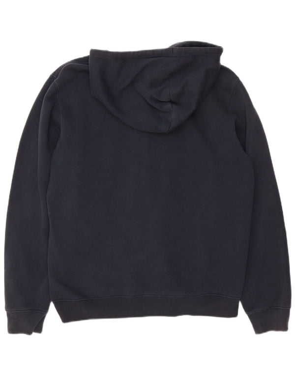 Champion Herren-Kapuzenpullover mit grafischem Reißverschluss, groß, marineblau, Baumwolle