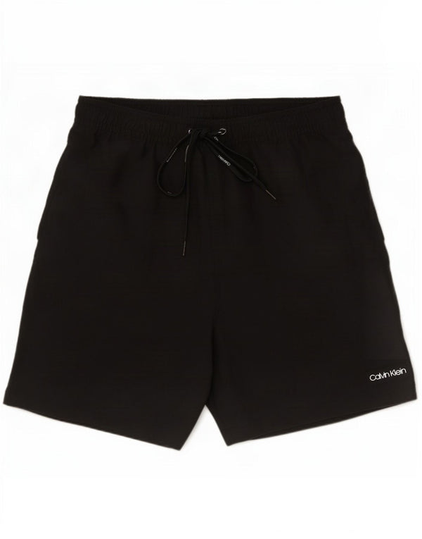 Calvin Klein Mens Swimming Shorts Medium Black Polyester