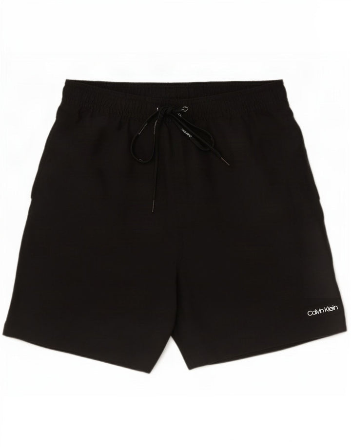 Calvin Klein Herren Badeshorts Medium Schwarz Polyester