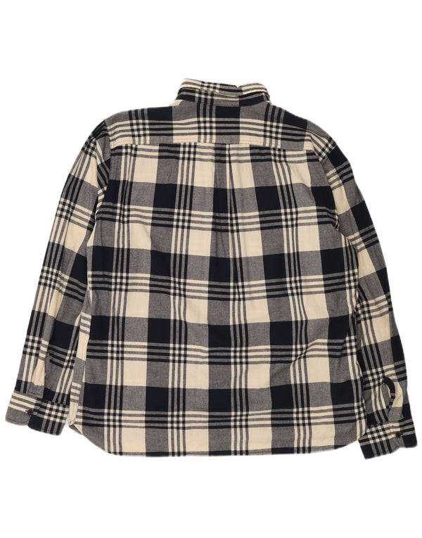 Levi's Herren-Flanellhemd 2XL, marineblau, kariert, Baumwolle