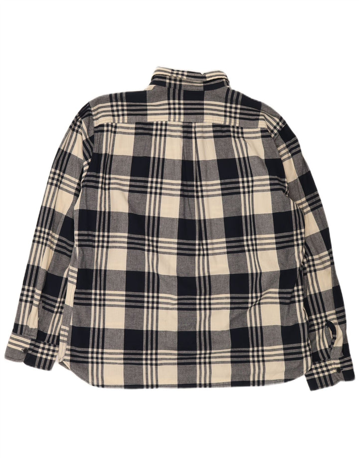 Levi's Herren-Flanellhemd 2XL, marineblau, kariert, Baumwolle