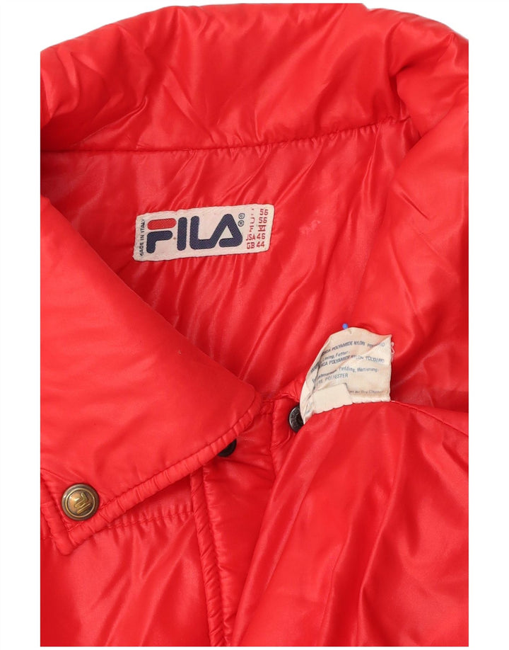Fila Herren Windjacke IT 56 XL Rot Polyester