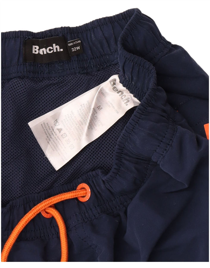 Bench Herren-Badeshorts mit Grafik, mittelgroß, marineblau, Polyester