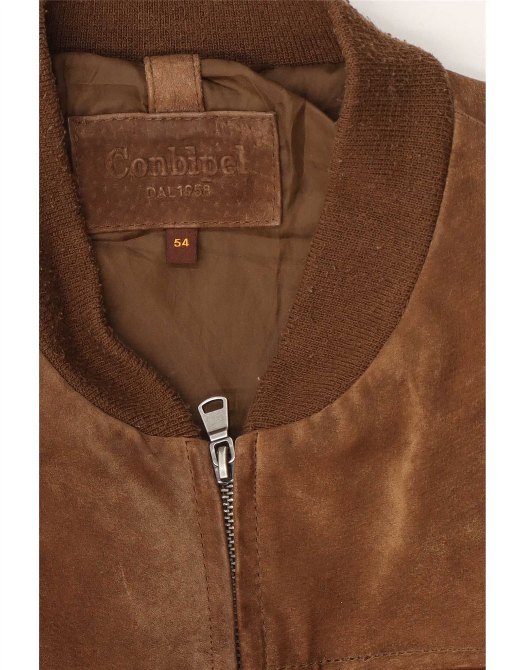 Conbipel Herren Wildleder Bomberjacke IT 54 XL Braun