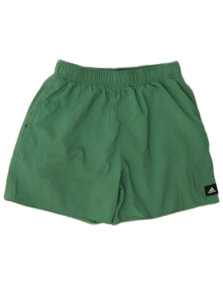Adidas Herren Sport Shorts Small Grün Polyester