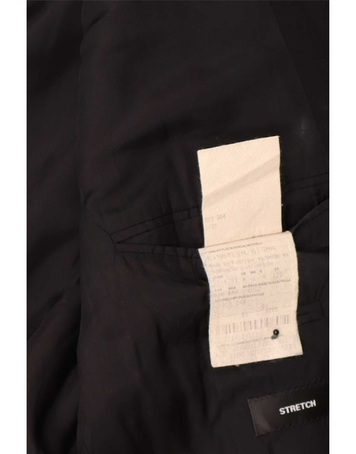 Hugo Boss Herren 3-Knopf-Blazerjacke EU 52 XL Schwarz