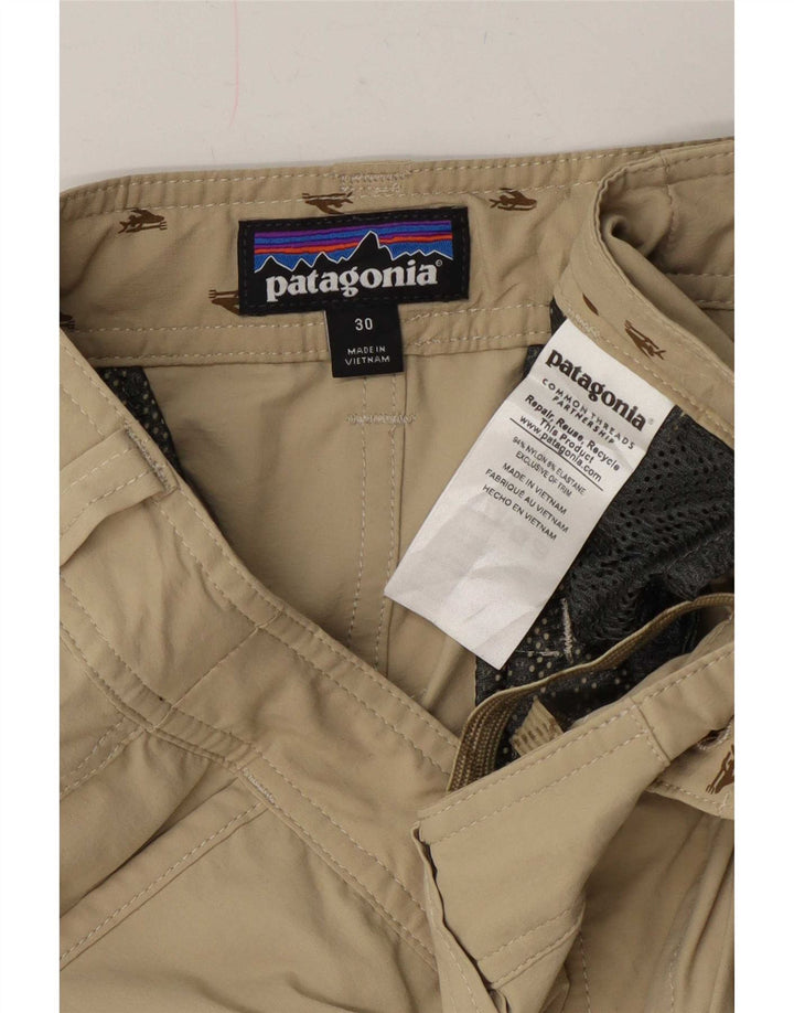 Patagonia Herren Chino-Shorts W30 Medium Beige Nylon
