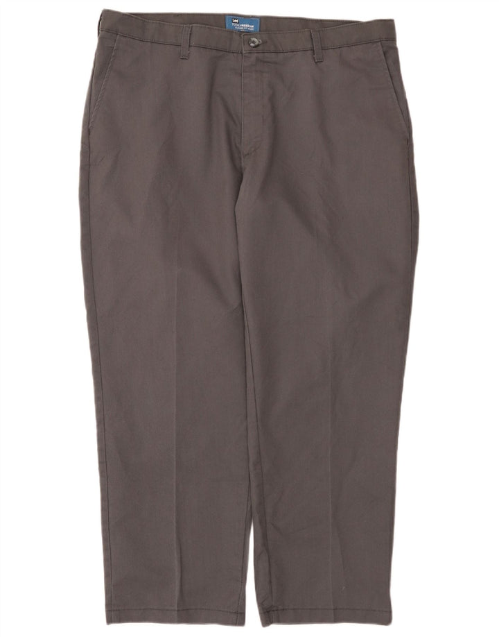 Lee Herren Total Freedom Classic Fit Anzughose W38 L29 Grau Polyester