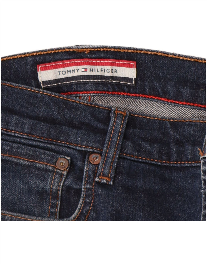 TOMMY HILFIGER Herren Slim Jeans W34 L30 Marineblau Baumwolle