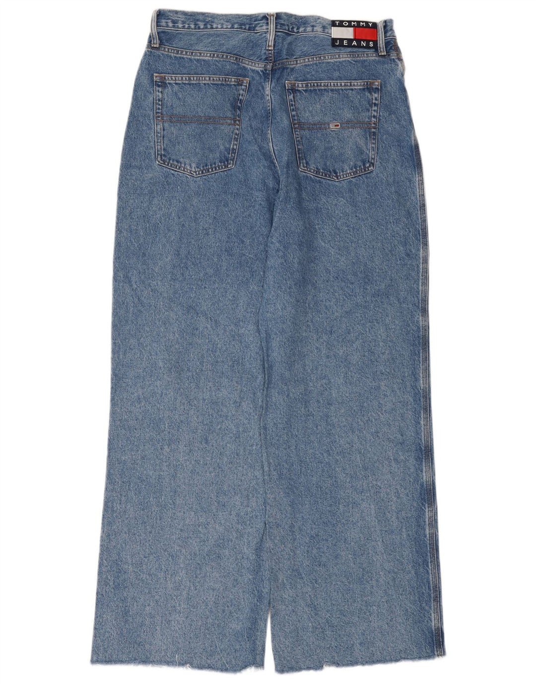 Tommy Hilfiger Damen-Jeans mit weitem Bein, W32, L32, Blau