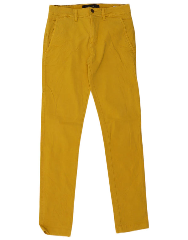 Zara Slim Chino-Hose für Herren, EU 36, XS, W29, L32, Gelb