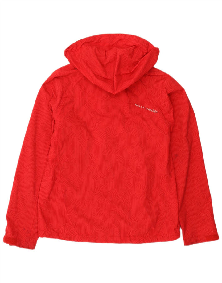 Helly Hansen Herren-Regenjacke mit Kapuze, UK 36, Größe S, Rot, Polyamid