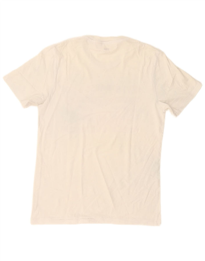 Levi's Herren-T-Shirt mit Grafik, Größe S, Weiß