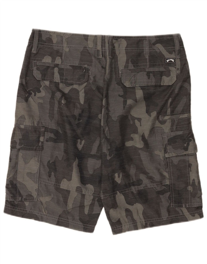 Billabong Herren Cargoshorts W32 Mittelgraue Tarnung