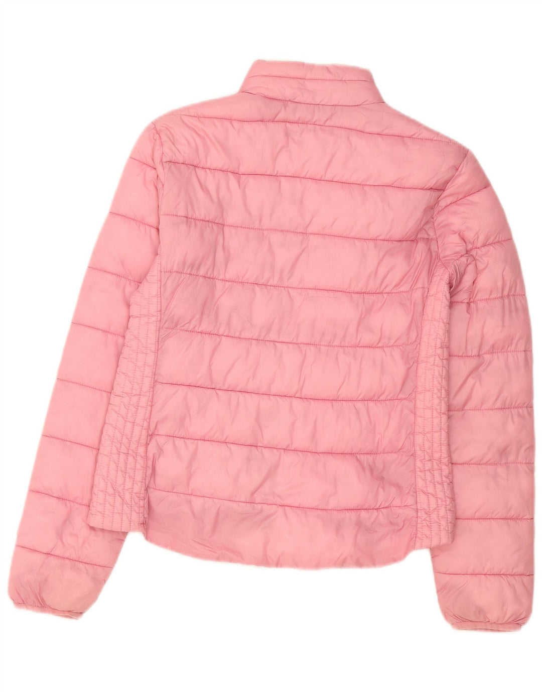 Jack Wills Damen Wattierte Jacke UK 10 Small Rosa Polyamid