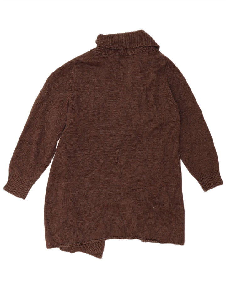 Mossimo Offener Damen-Cardigan-Pullover US 16 2XL Braunes Acryl