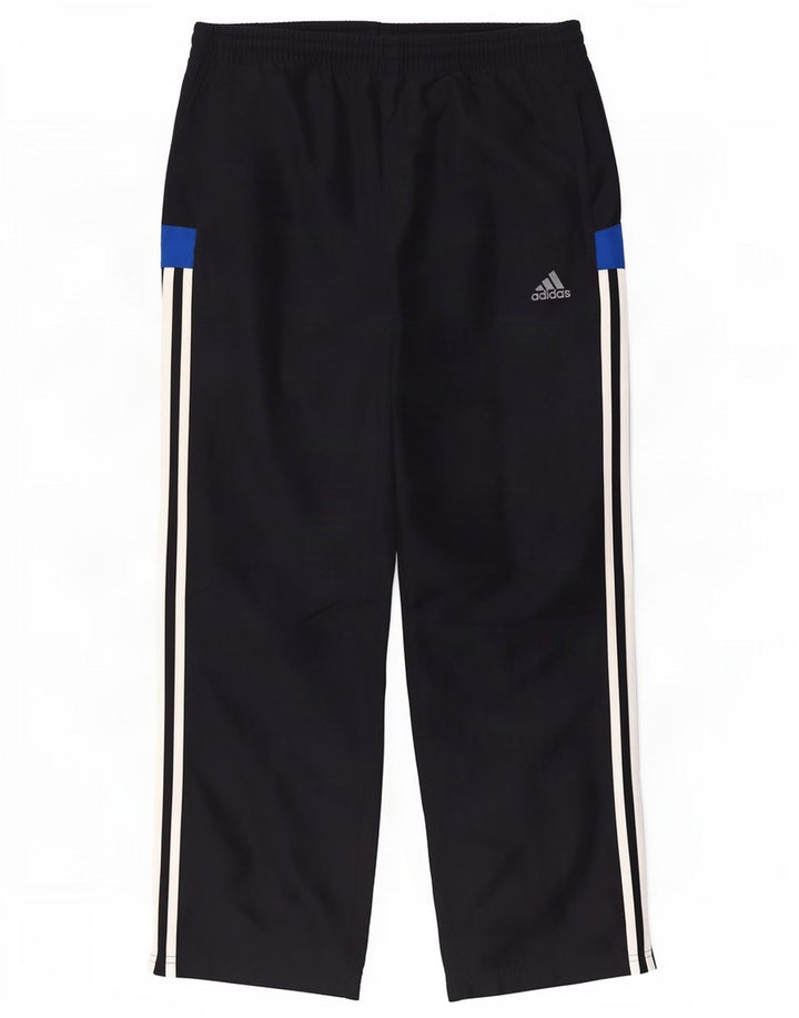 Adidas Herren-Trainingshose, klein, marineblau, Colourblock-Polyester