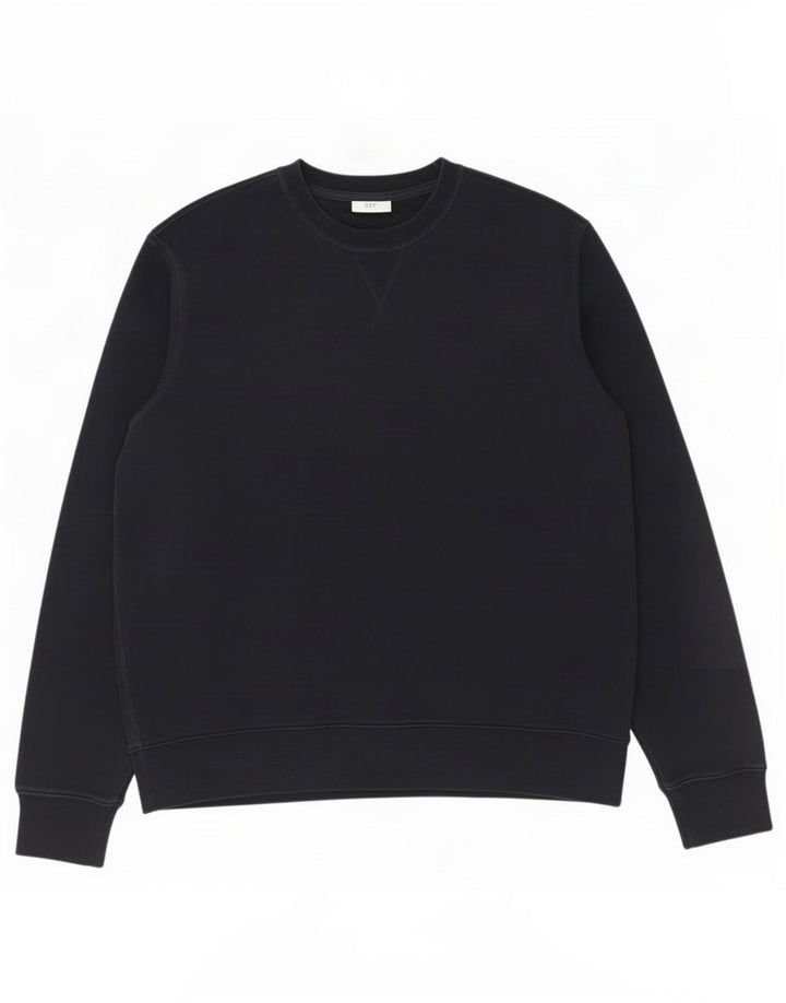 Marks & Spencer Herren Sweatshirt Pullover XL Marineblau Baumwolle