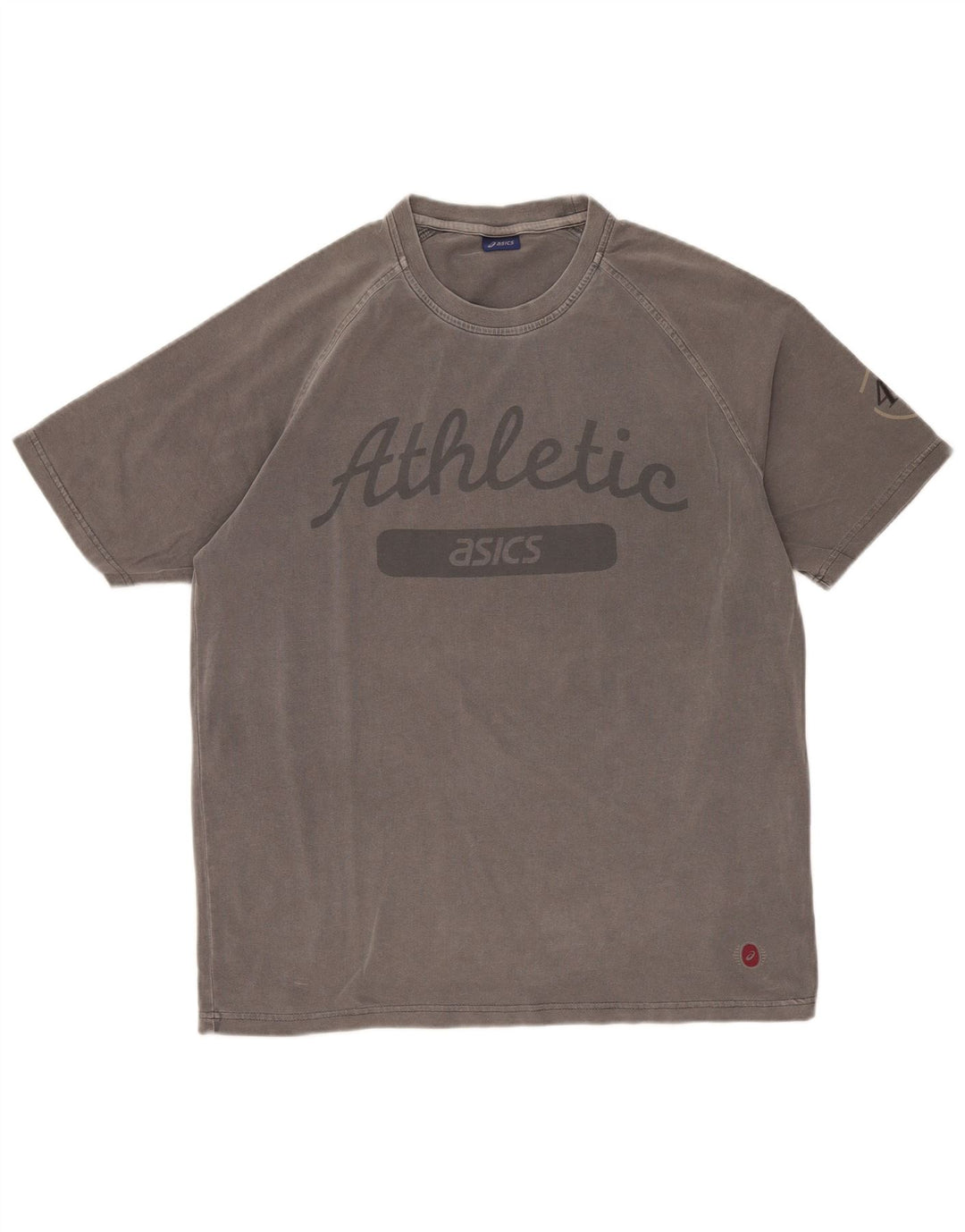 Asics Herren Grafik T-Shirt Top XL Grau