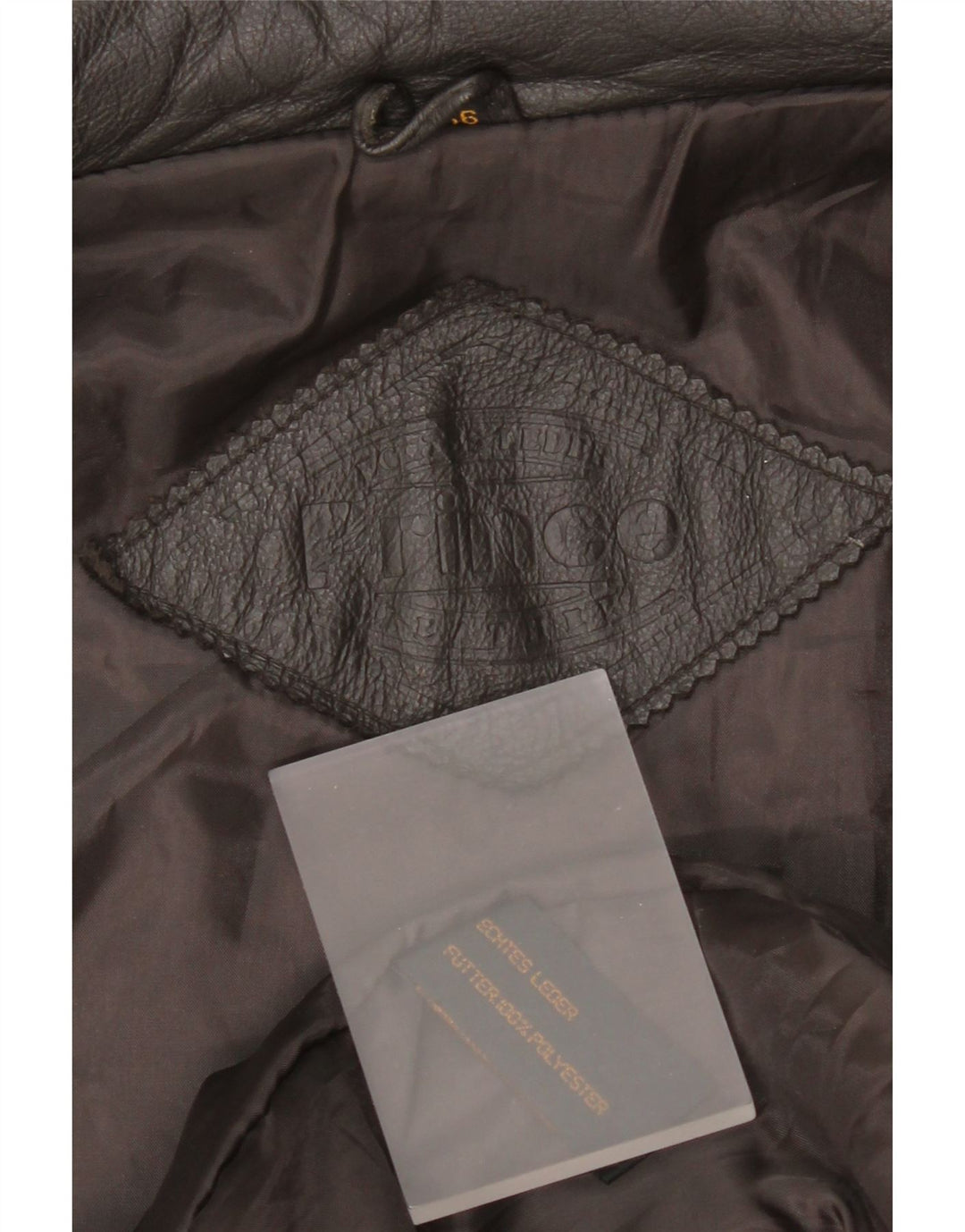 Prince Herren Lederweste EU 56 3XL Schwarzes Leder