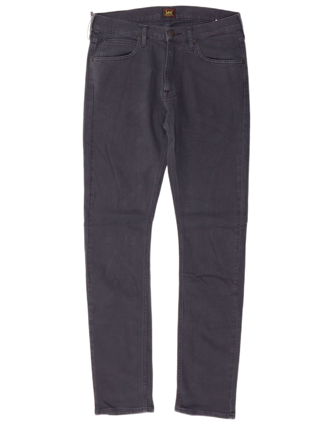 Lee Herren Luke Slim Jeans W31 L32 Marineblau Baumwolle