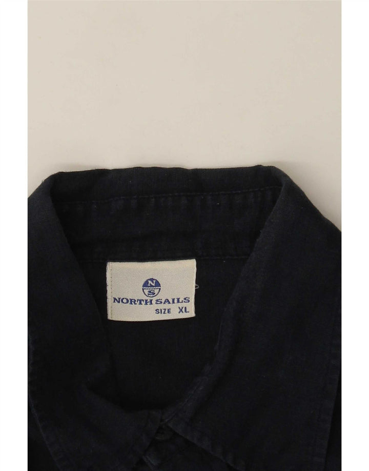 North Sails Herrenhemd XL Marineblau