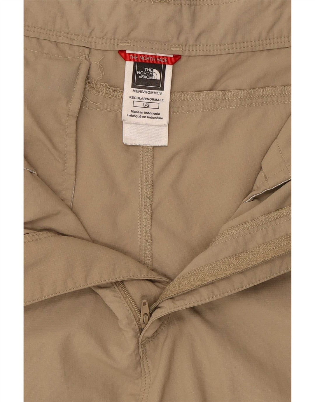 The North Face Herren-Cargoshorts mit normaler Passform, Größe L, W36, beiges Nylon
