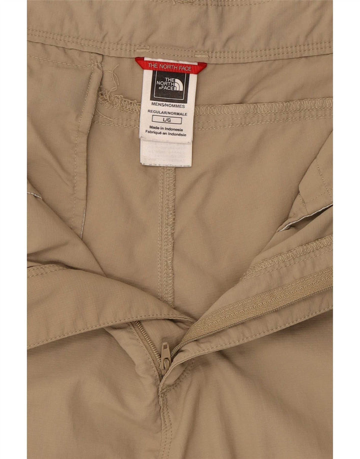 The North Face Herren-Cargoshorts mit normaler Passform, Größe L, W36, beiges Nylon