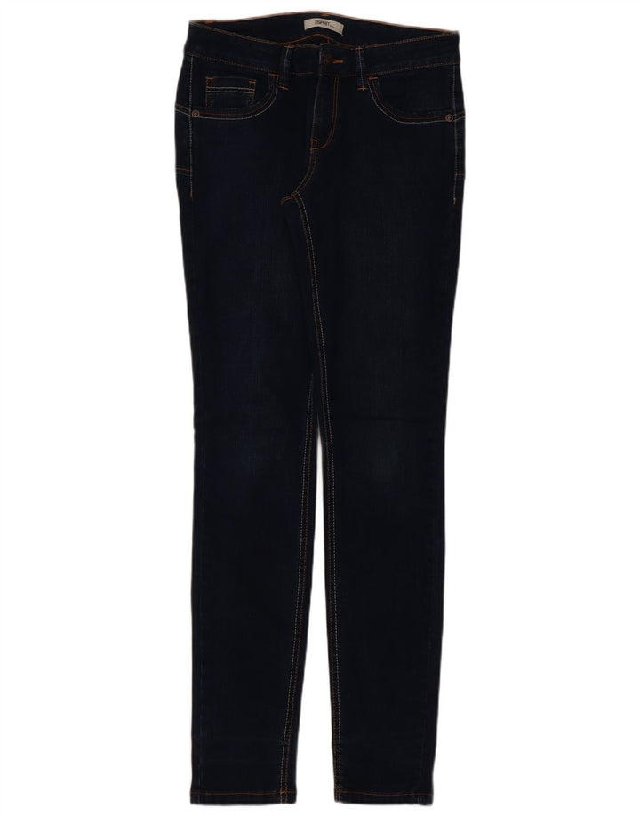 Esprit Damen Skinny Jeans W28 L34 Marineblau