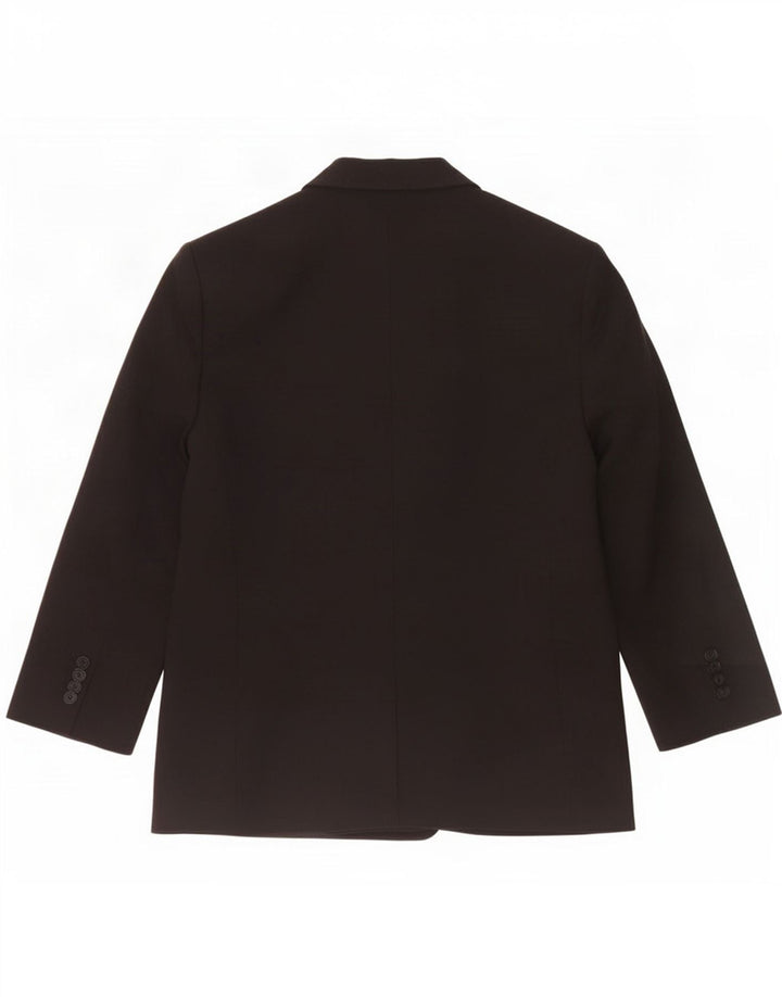 French Connection Damen-Blazerjacke mit 3/4-Ärmeln, UK 12, Mittelschwarz
