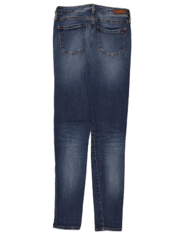 Tommy Hilfiger Damen Como Skinny Jeans W23 L28 Blaue Baumwolle