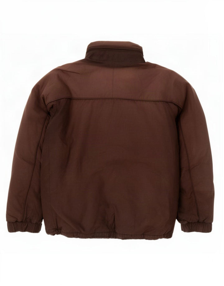 Marks & Spencer Herren-Windbreakerjacke mit Kapuze, UK 40, Größe L, Schwarz, Polyester