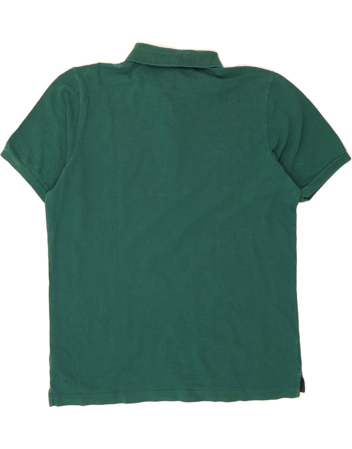 ADIDAS Mens Polo Shirt Large Green Cotton Vintage Adidas and Second-Hand Adidas from Messina Hembry 