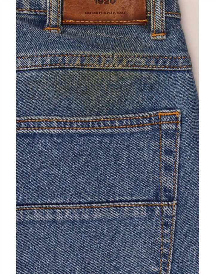 Farah Herren Straight Jeans W30 L32 Blaue Baumwolle