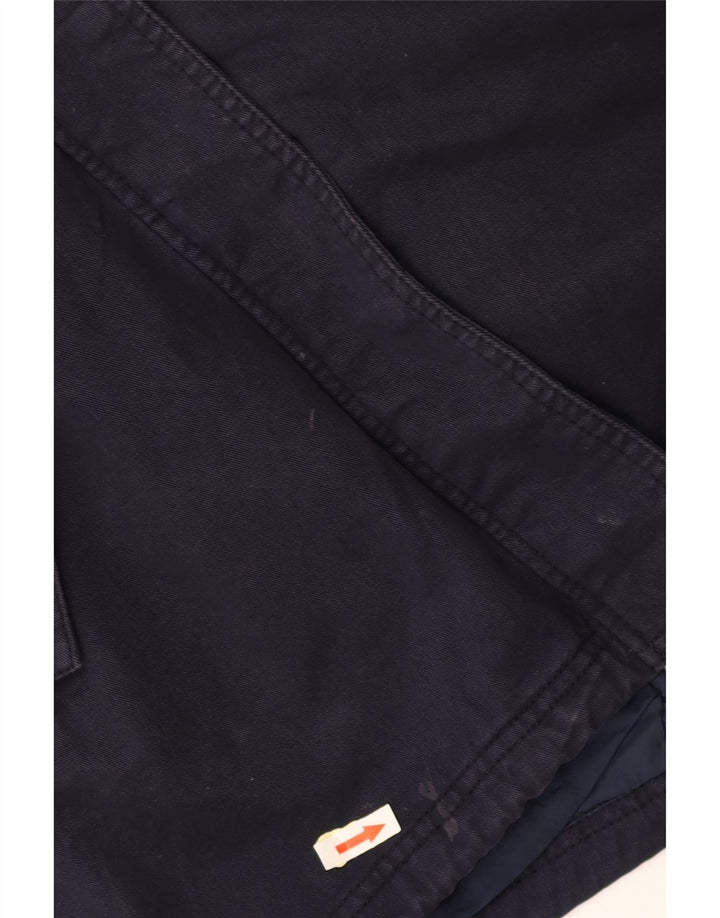 SUPERDRY Damen The Rookie Übergroße Parkajacke UK 6 XS Marineblau