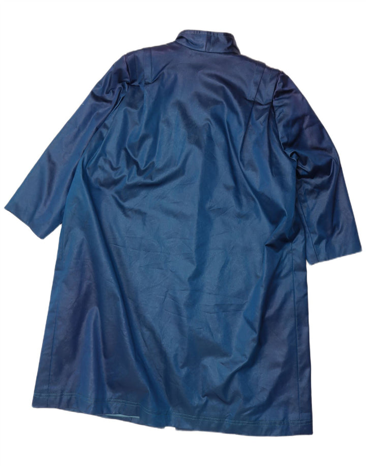 Elegance Paris Damen-Mantel mit 3/4-Ärmeln, UK 22 3XL, Blau