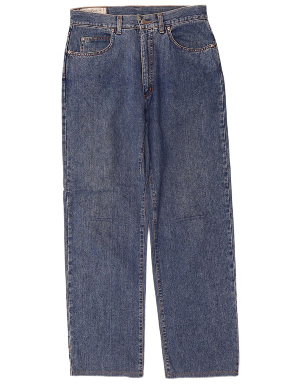 Baumwollgürtel Herren Tapered Jeans W34 L33 Blau