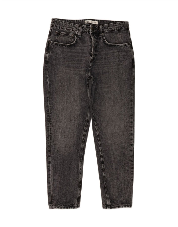 Zara Herren Slim Jeans EU 38 Small W30 L26 Graue Baumwolle