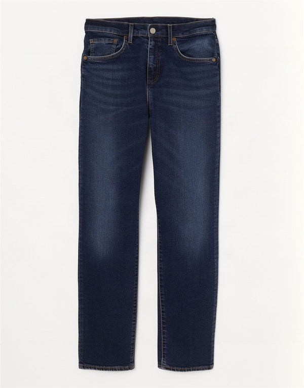 Levi's Herren Straight Jeans W31 L30 Marineblaue Baumwolle