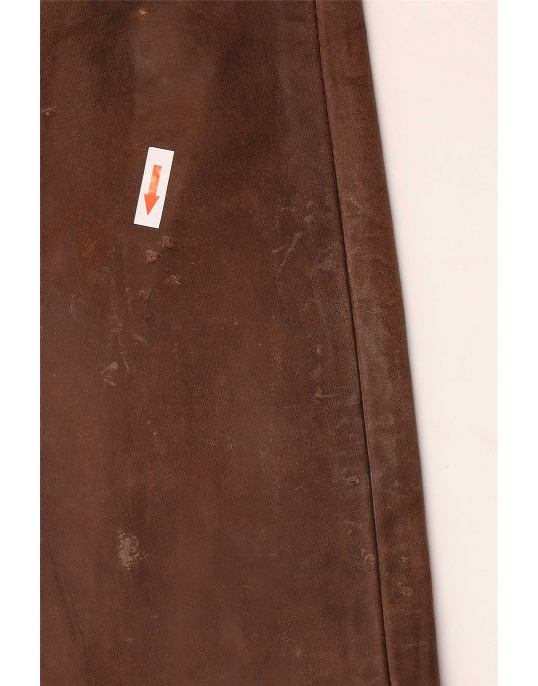 Vintage Herren Lederhose W30 L34 Braun