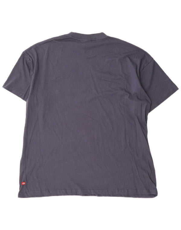 Dickies Herren-T-Shirt mit normaler Passform, XL, Marineblau, Baumwolle