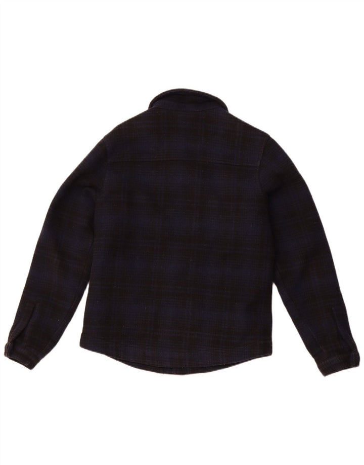 DICKIES Herren Lumberjack Flanellhemd XS Marineblau karierte Wolle