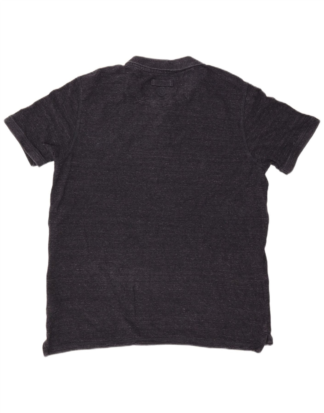 FAT FACE Herren-Poloshirt 2XL, marineblau gesprenkelte Baumwolle