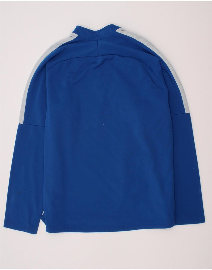 Nike Dri Fit Pullover-Trainingsanzugoberteil für Jungen, 13–14 Jahre, XL, Blau, Farbblock