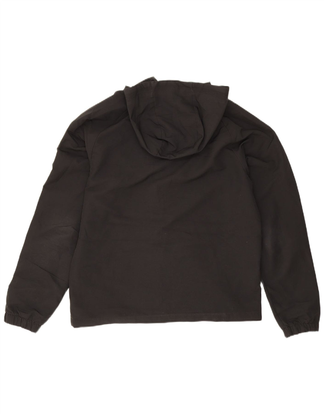 Nike Herren-Trainingsanzug-Oberteil mit Kapuze, mittleres schwarzes Polyester