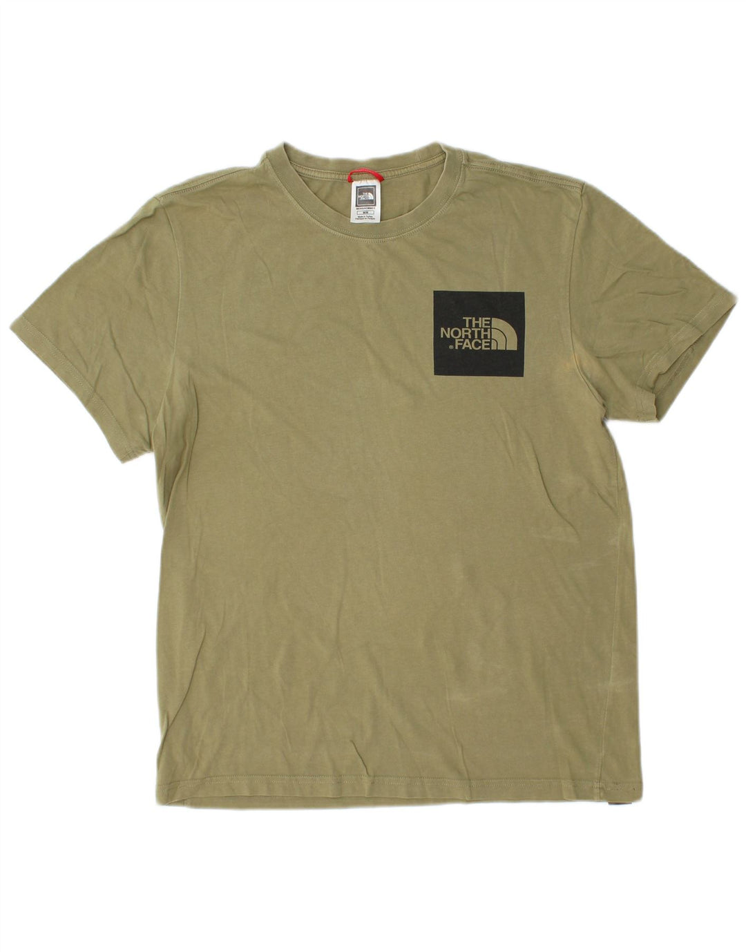 THE NORTH FACE Herren T-Shirt Top Medium Khaki Baumwolle