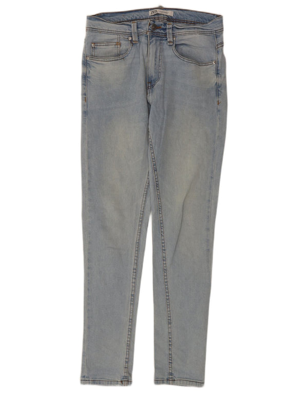 Zara Herren Skinny Jeans EU 40 Medium W31 L32 Blau