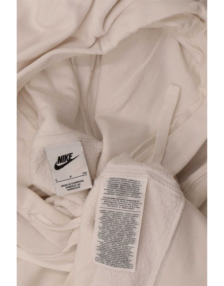 Nike Herren Kapuzenpullover, Größe S, weiße Baumwolle