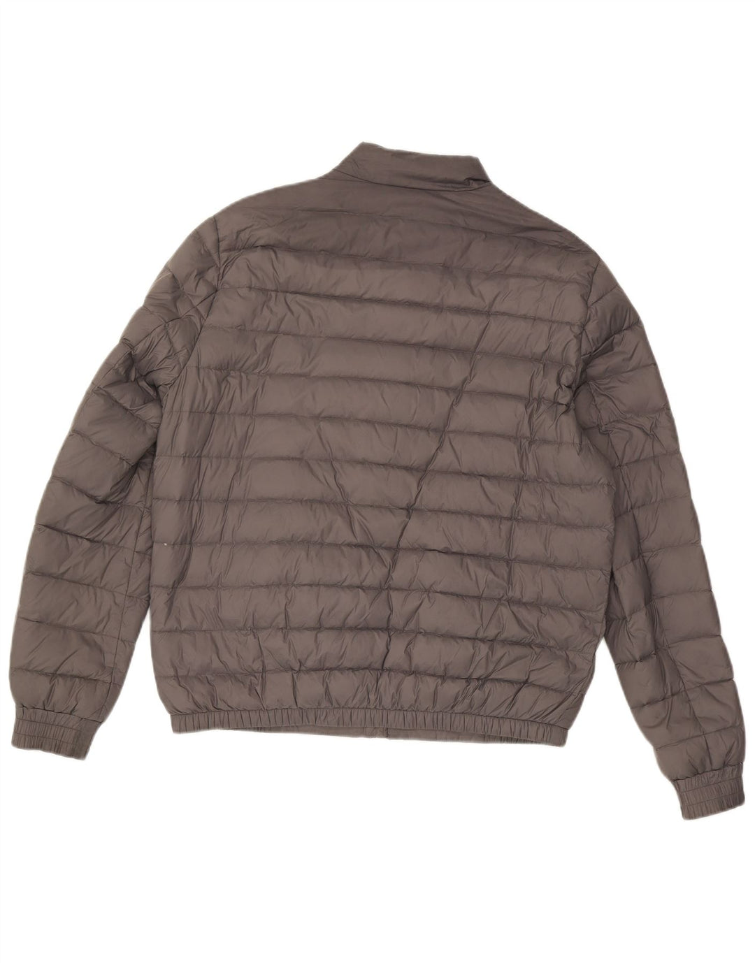 Tommy Hilfiger Herren Wattierte Jacke UK 40 Large Graues Nylon
